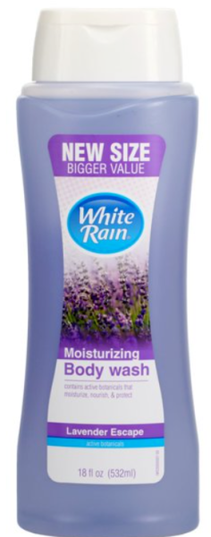 WHITE RAIN Moisturizing 'Lavender Escape' Body wash active botanicals 532 ml